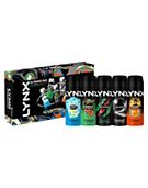 Lynx Fragrance Squad Body Spray 5 Piece Gift Set