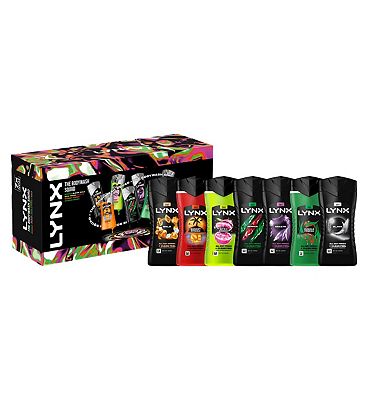 Lynx Body Wash Squad 7-Piece Gift Set