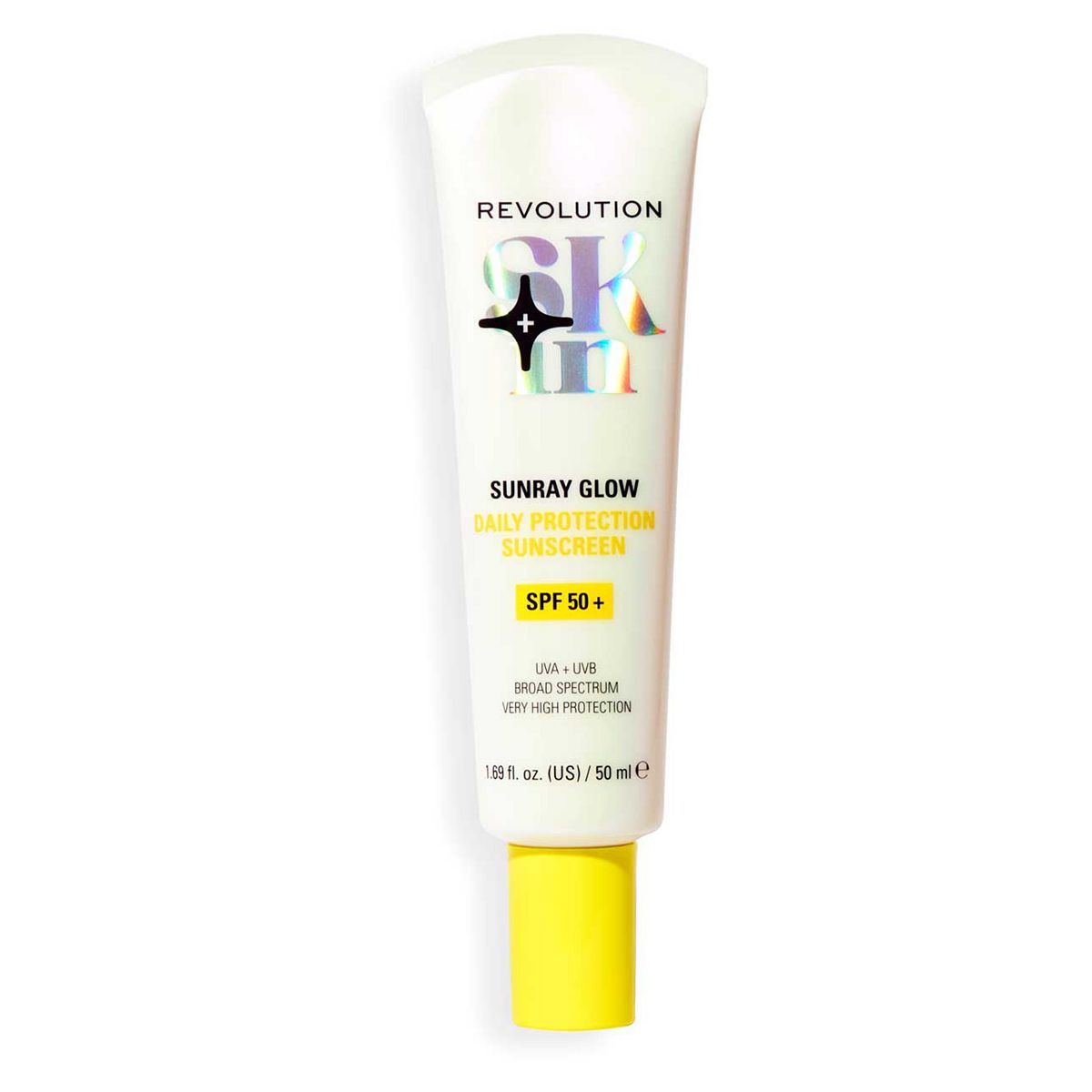 Revolution Skin Sunray Glow Daily Protection Sunscreen Spf 50+ With Vitamin C