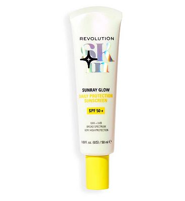 Revolution Skin Sunray Glow Daily Protection Sunscreen SPF 50+ with Vitamin C