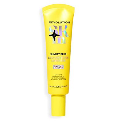 Revolution Skin Sunray Blur Daily Protection Sunscreen SPF 50+ with Niacinamide