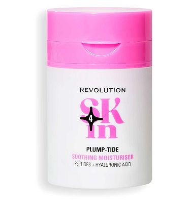 Revolution Skin Plump-Tide Peptide & Hyaluronic Acid Soothing Moisturiser