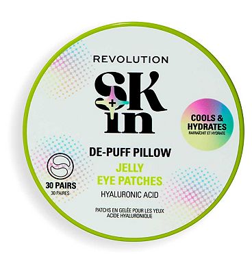 Revolution Skin De-Puff Pillow Hyaluronic Acid Jelly Eye Patches