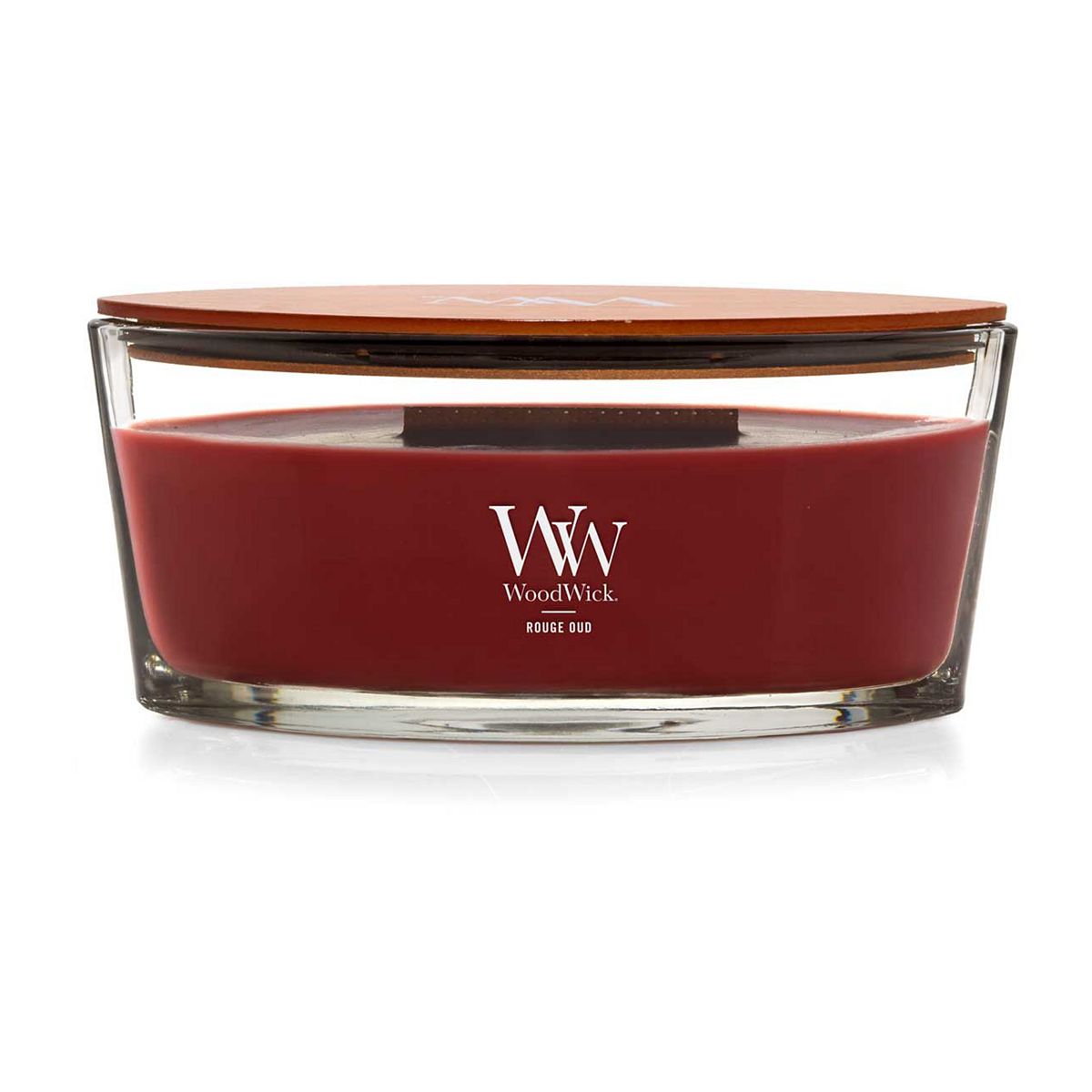 Woodwick Ellipse Candle Rouge Oud 453g