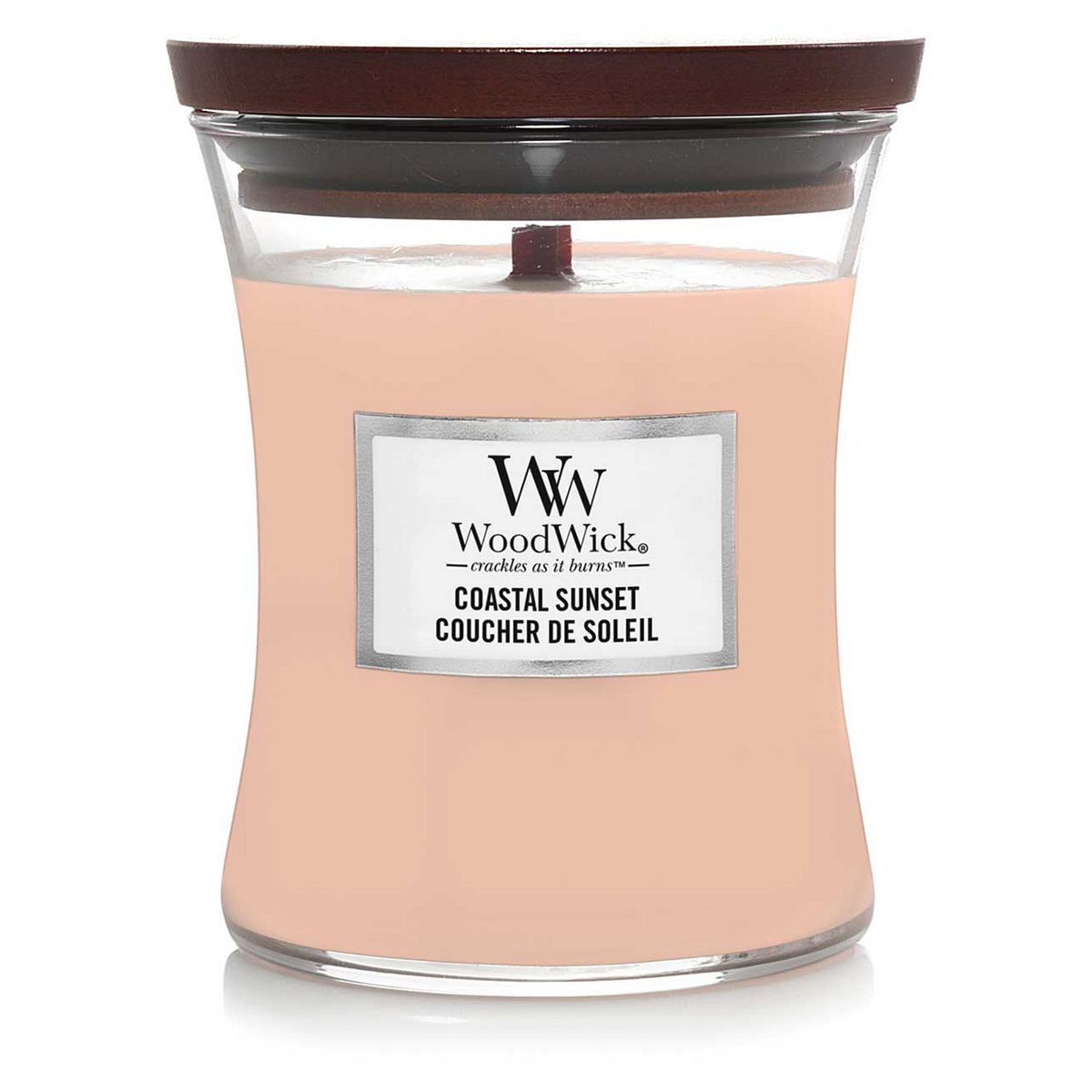 Woodwick Medium Hourglass Candle Coastal Sunset 275g