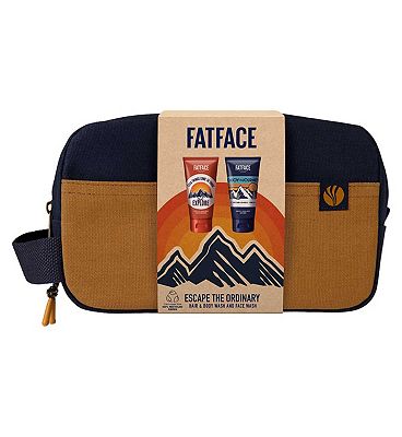 FatFace Escape The Ordinary Wash Bag Gift Set