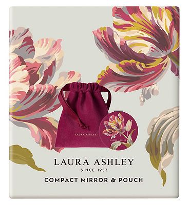 Laura Ashley Compact Mirror and Pouch Duo