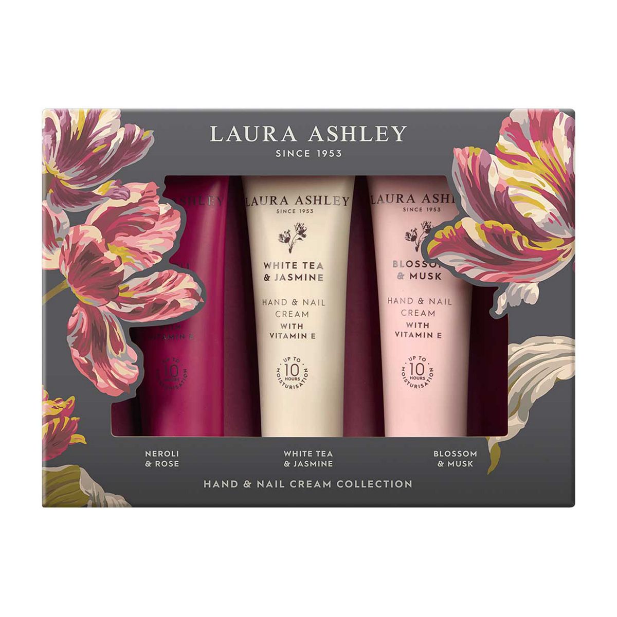 Laura Ashley Hand & Nail Cream Collection 3X50ml
