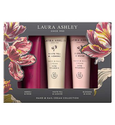 Laura Ashley Hand & Nail Cream Collection 3x50ml