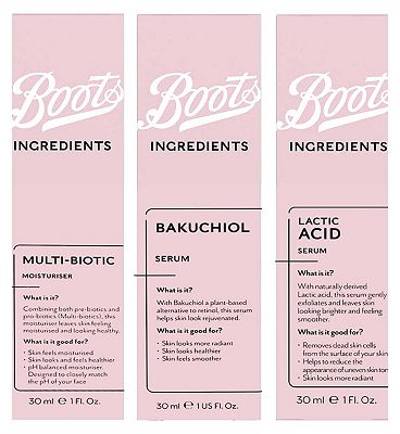 Boots Ingredients Bundle