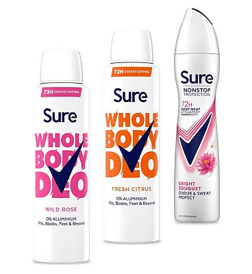 Sure Women Whole Body & Antiperspirant Bundle