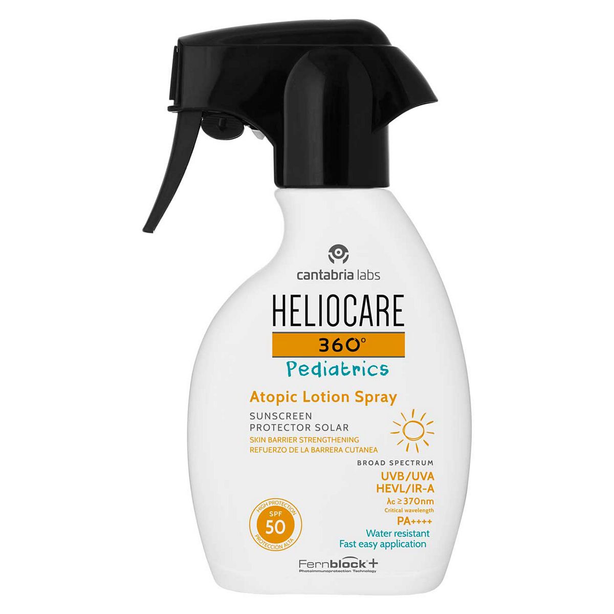 Heliocare 360° Pediatrics Atopic Lotion Spray Spf50250 ml, 250ml