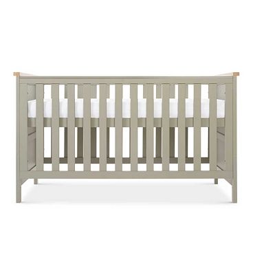 Tutti Bambini Misha Cot Bed - Sage and Golden Oak