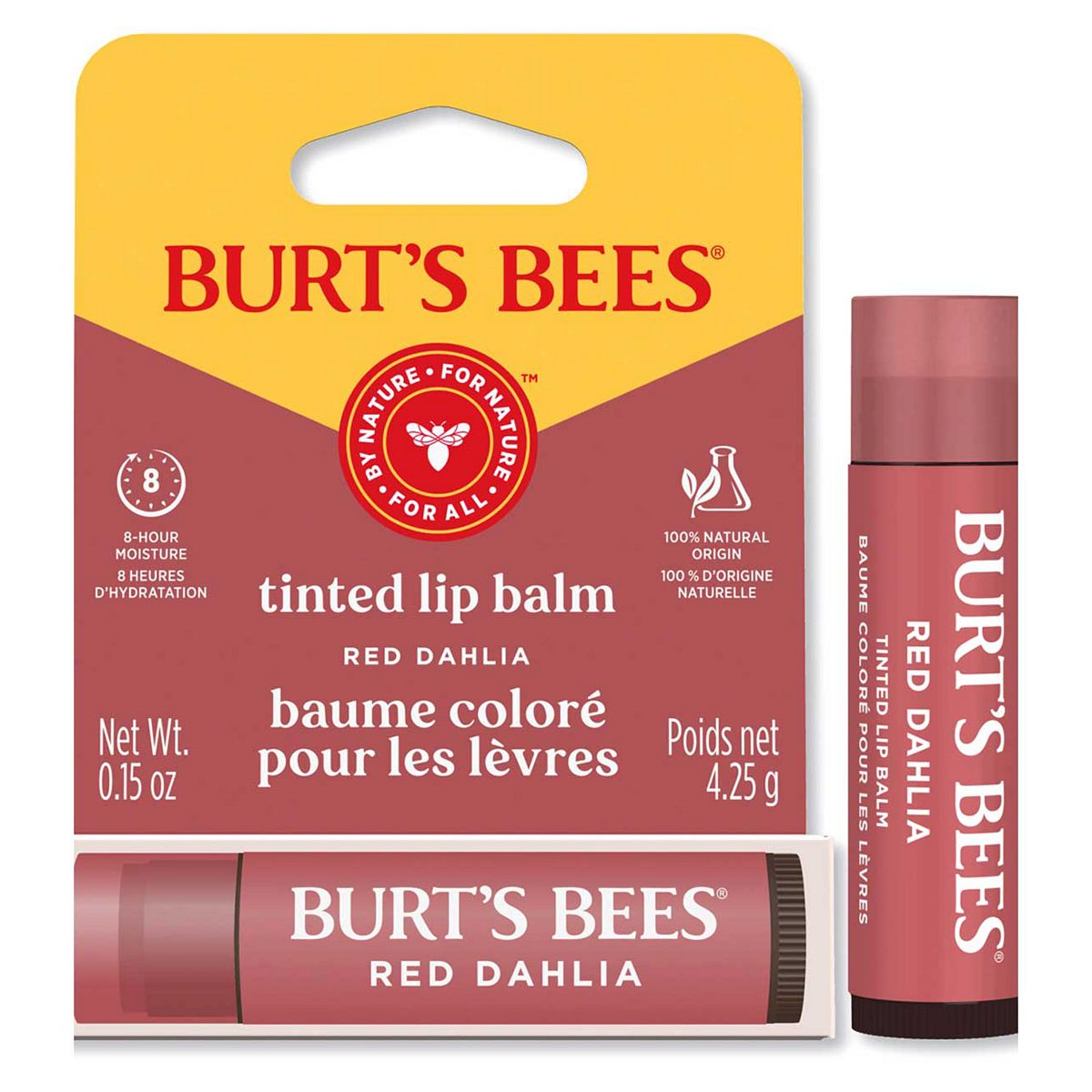 Burt's Bees Tinted Lip Balm Red Dahlia 4.25g