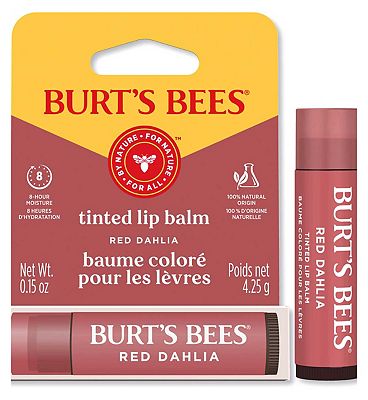 Burt's Bees Tinted Lip Balm Red Dahlia 4.25g