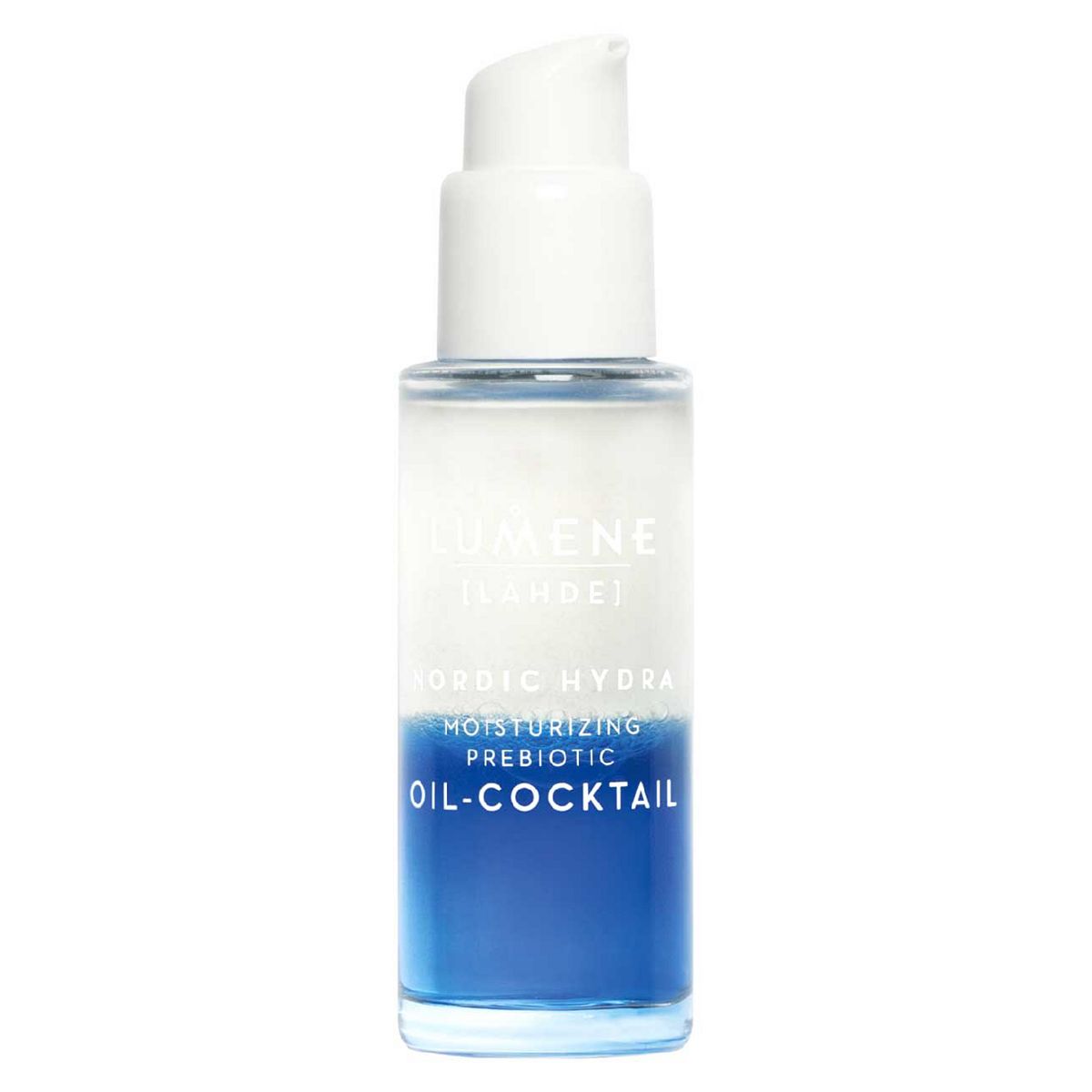 Lumene Nordic Hydra Moisturising Prebiotic Oil Cocktail Serum For Dehydrated Skin With Hyaluronic Acid 30ml