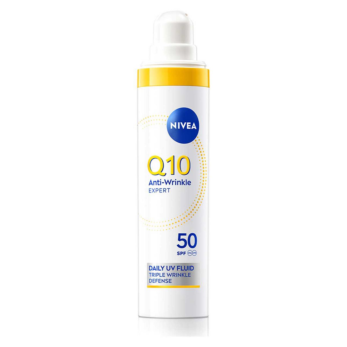 Nivea Q10 Anti-Wrinkle Expert Daily Uv Face Fluid Spf50 40Ml
