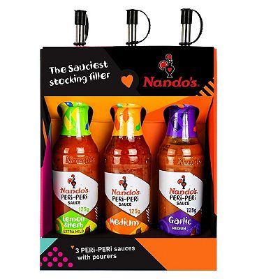 Nando's 3 Sauce With Drizzlers Set