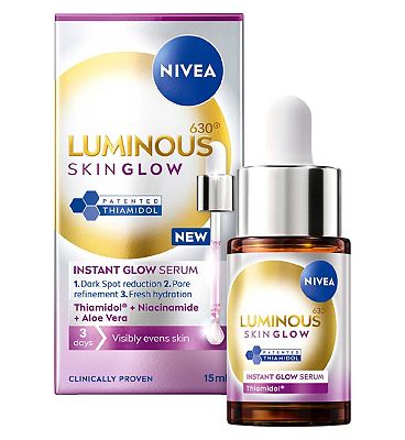 Click to view product details and reviews for Nivea Luminous630 Even Glow Face Serum With Thiamidol 15ml.