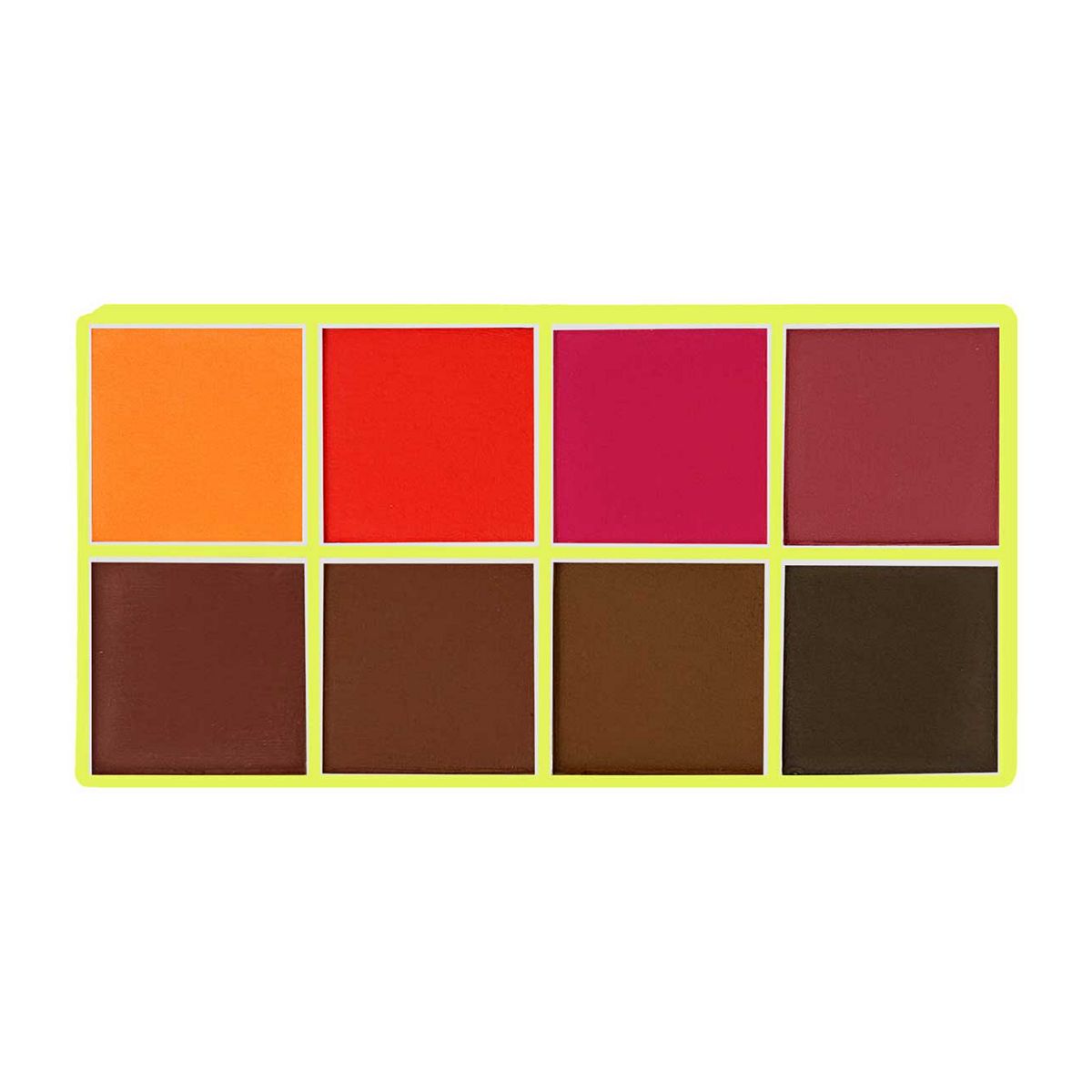 Made By Mitchell Pressed Powder Palette Deep 12G 8S