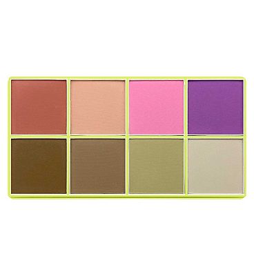 Made by Mitchell Pressed Powder Face Palette Lighter 12g 8s