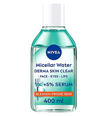 NIVEA Derma Skin Clear Serum-Infused Micellar Water 400ml