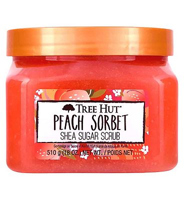 Tree Hut Shea Sugar Body Scrub Peach Sorbet 510g