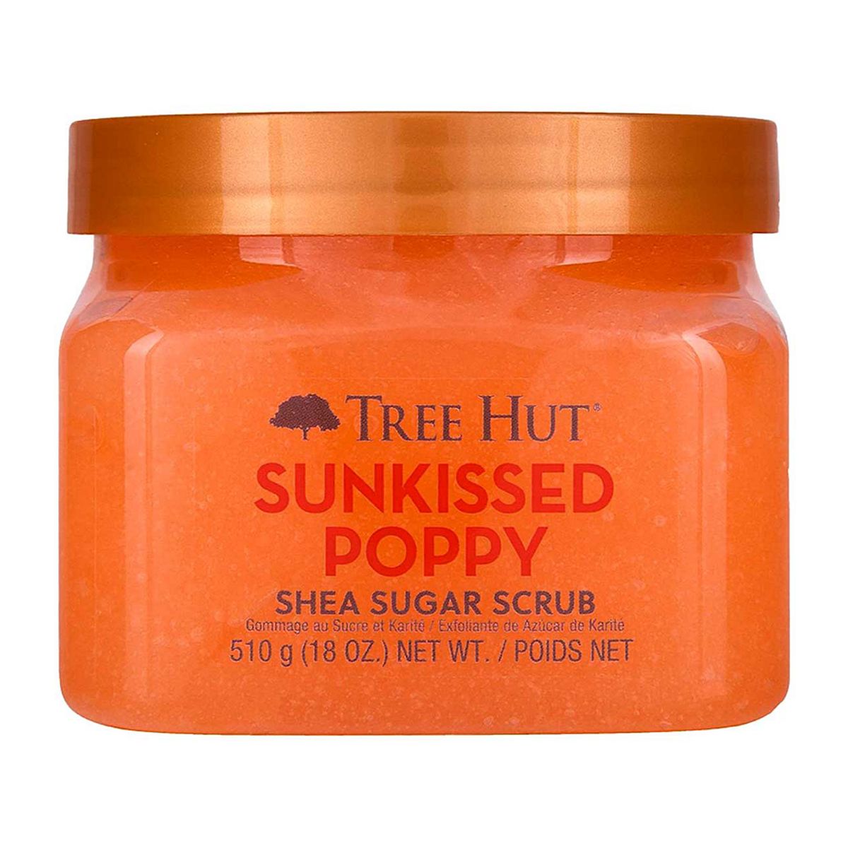 Tree Hut Shea Sugar Body Scrub Sunkissed Poppy 510G