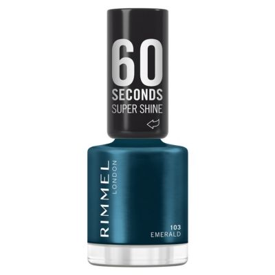 Rimmel 60 Seconds Super Shine Nail Polish 103 Emerald - Boots