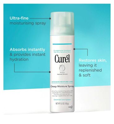 Curél Deep Moisture Spray for Dry Sensitive Skin 144ml (7)