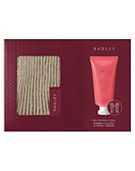 Radley Ribbed Gloves with Pink Pepper & Cassis Hand Cream 30ml