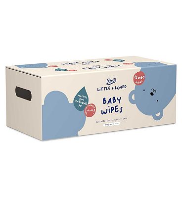 Boots Little And Loved Baby Fragrance Free Travel Wipes 20 wipes (2)