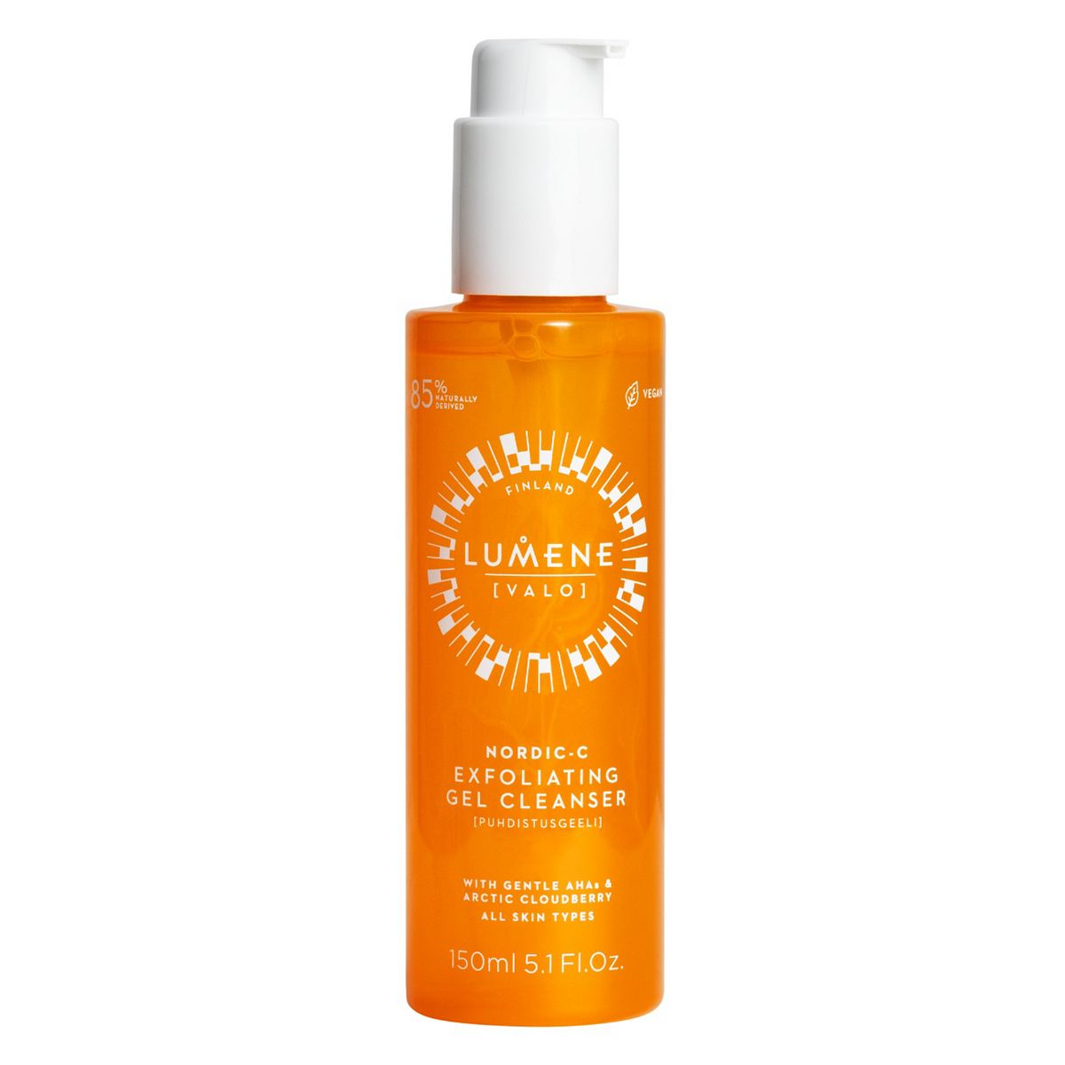 Lumene Nordic-C Exfoliating Gel Cleanser With Vitamin C & Ahas 150ml
