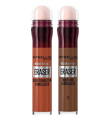Maybelline Instant Colour Correcting Concealer Duo Bundle - Cocoa & Orange