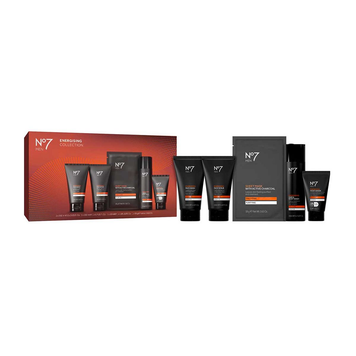 No7 Men Energising Collection