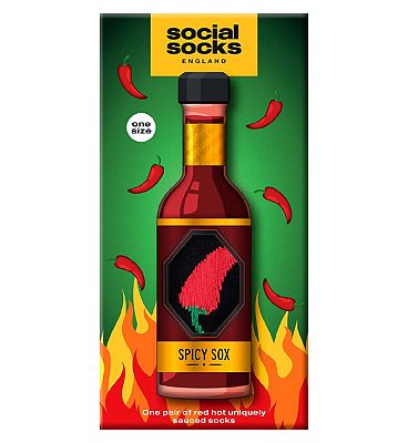Social Socks Spicy Sox x 1 Pair