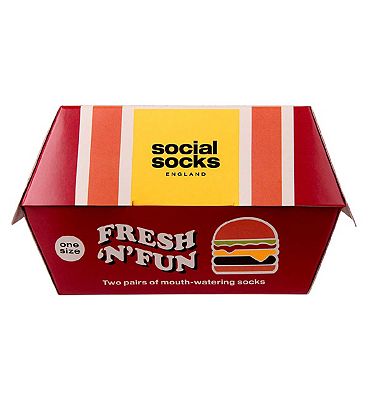 Social Socks Fresh 'n' Fun x 2 Pairs