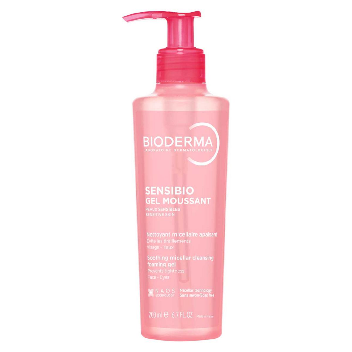 Bioderma Sensibio Foaming Gel Face Wash For Sensitive Skin200 ml, 200ml