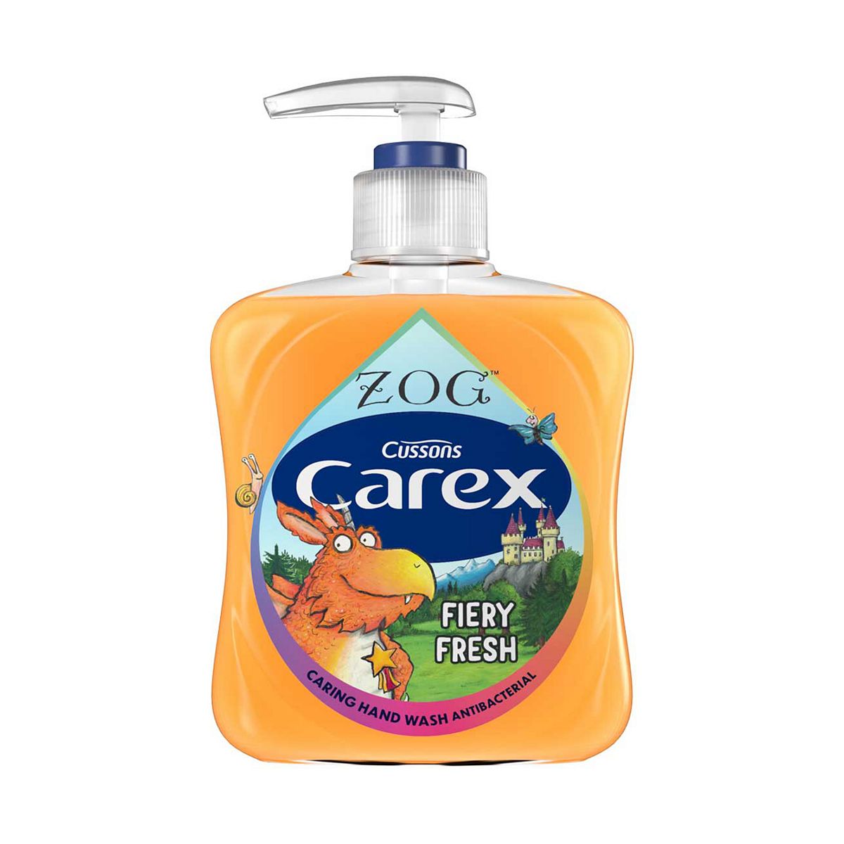 Carex The Zog Fiery Fresh Antibacterial Handwash250 ml, 250ml