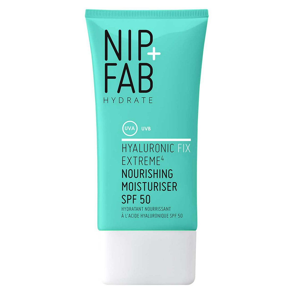 Nip+Fab Hyaluronic Fix Extreme4 Nourishing Spf50 Moisturiser 50ml, 40ml