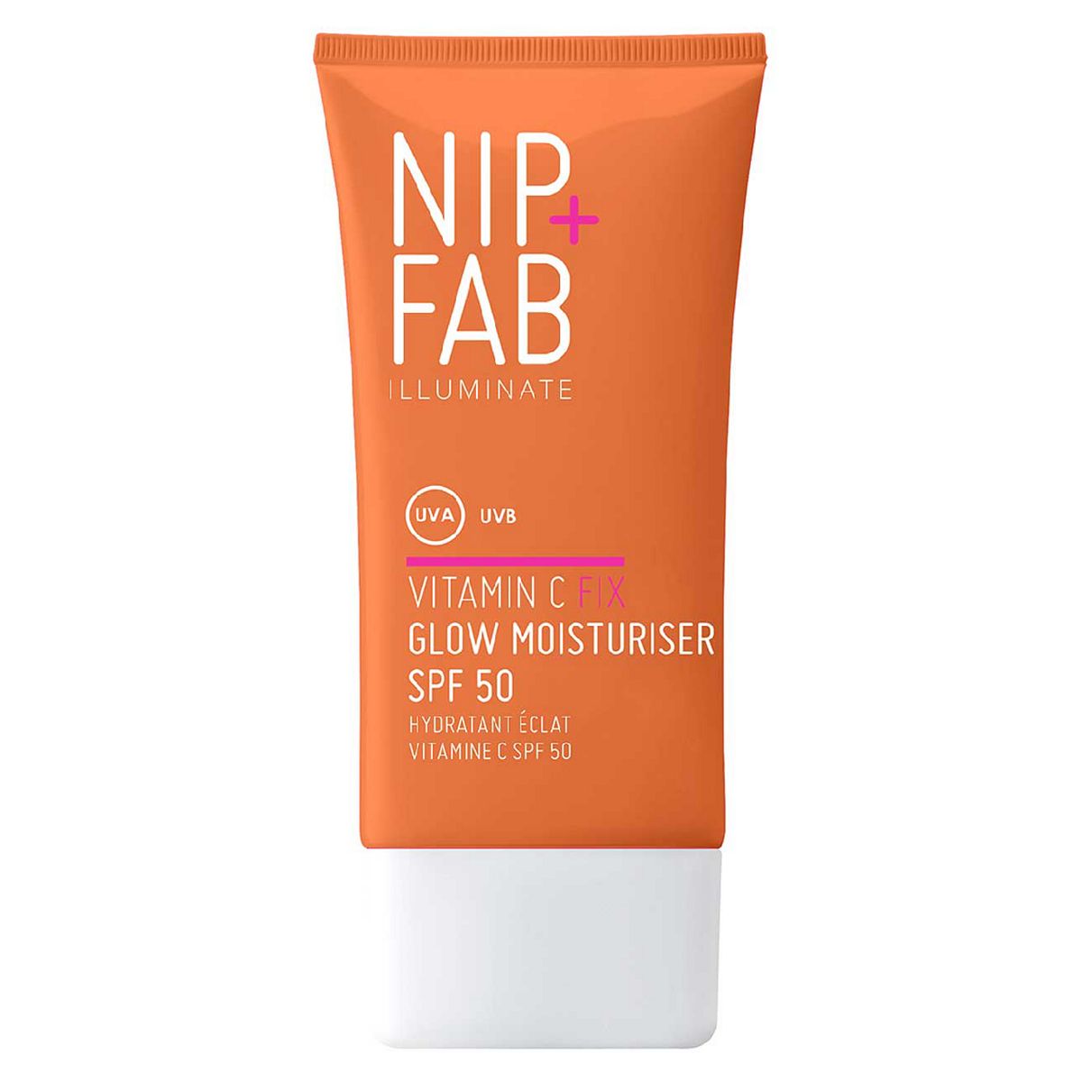 Nip+Fab Vitamin C Fix Spf50 Illuminating Glow Moisturiser 50Ml, 40Ml