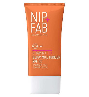 Click to view product details and reviews for Nipfab Vitamin C Fix Spf50 Illuminating Glow Moisturiser 50ml.
