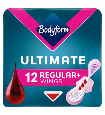 Bodyform Ultimate Ultra Regular Wing 12pk - Boots