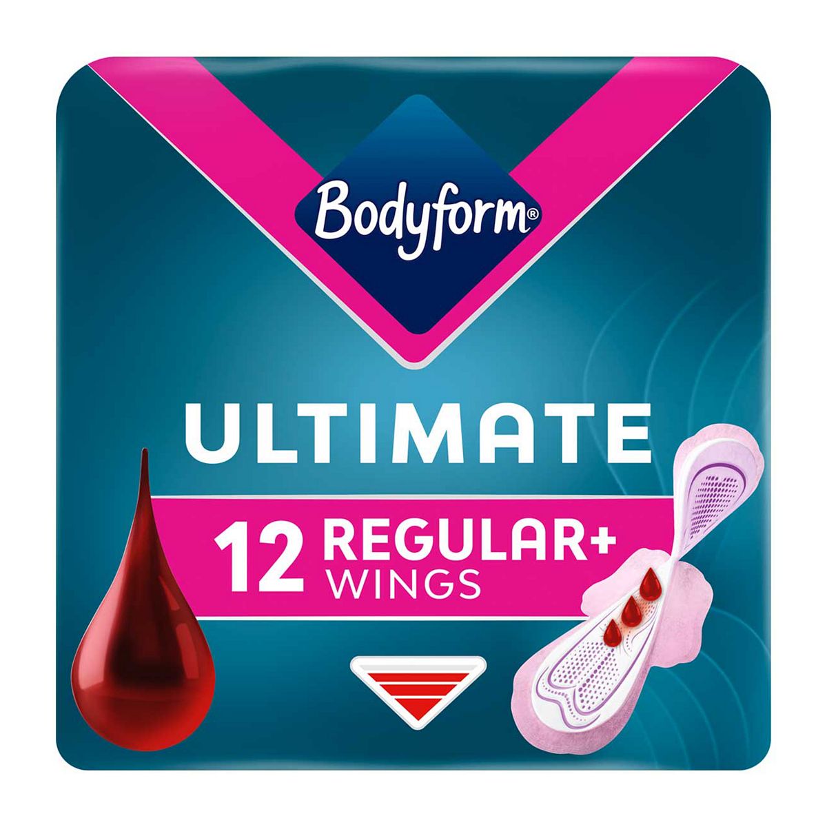 Bodyform Ultimate Ultra Regular Wing 12 Pack