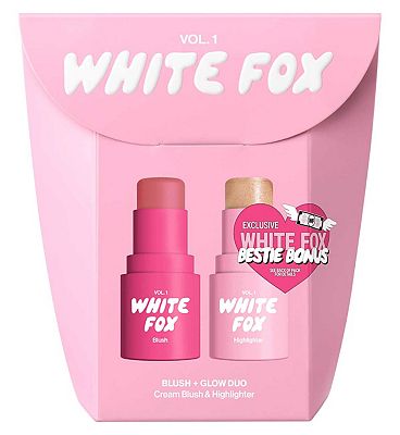 White Fox Blush & Glow Duo Cream Blush & Highlighter