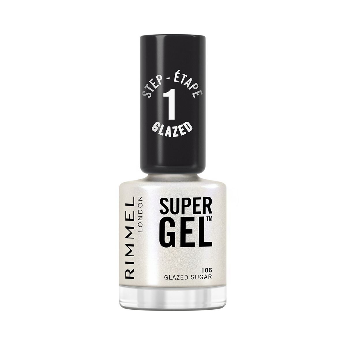 Rimmel Super Gel Nail Polish 106 Glazed Sugar 12Ml