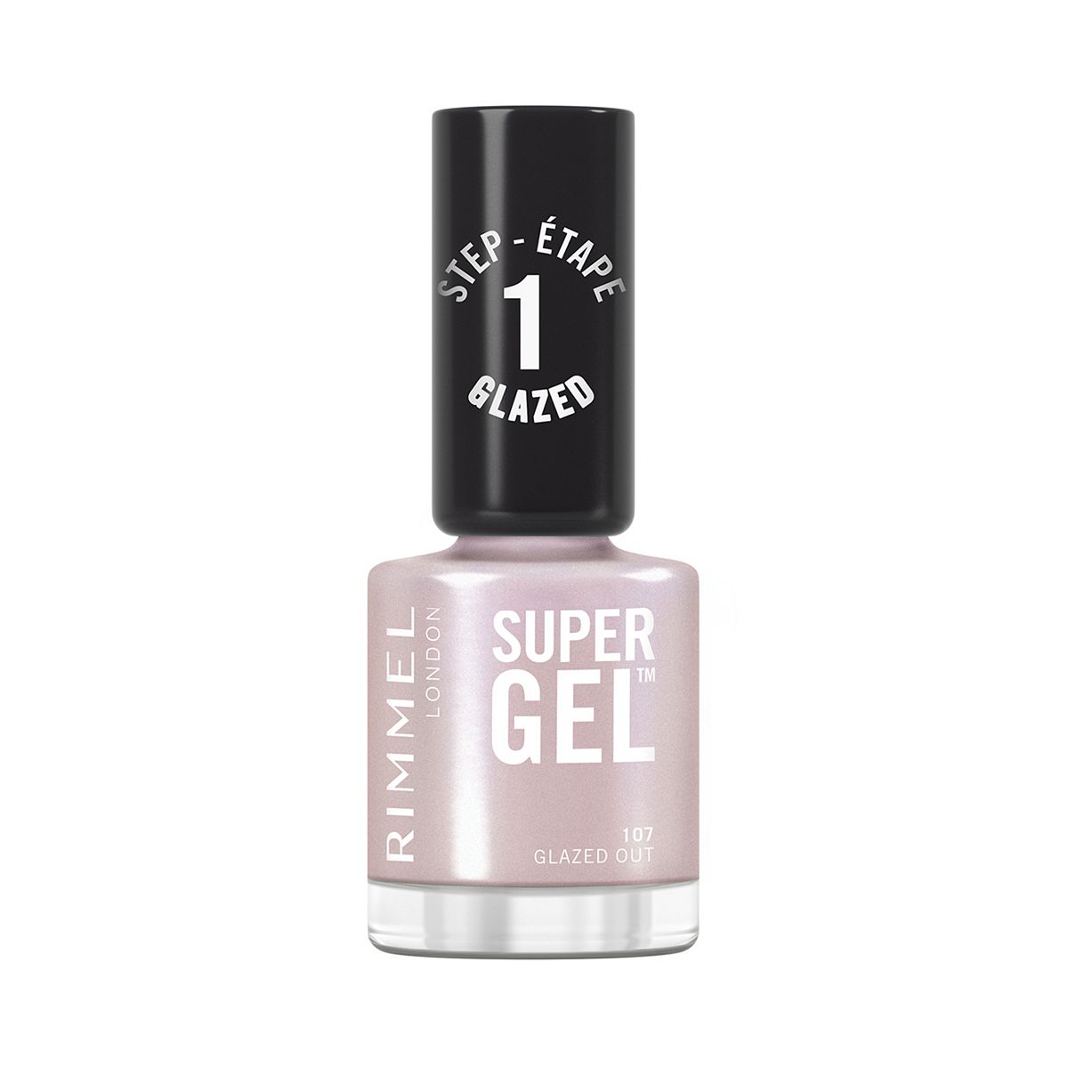 Rimmel Super Gel Nail Polish 107 Glazed Out 12ml