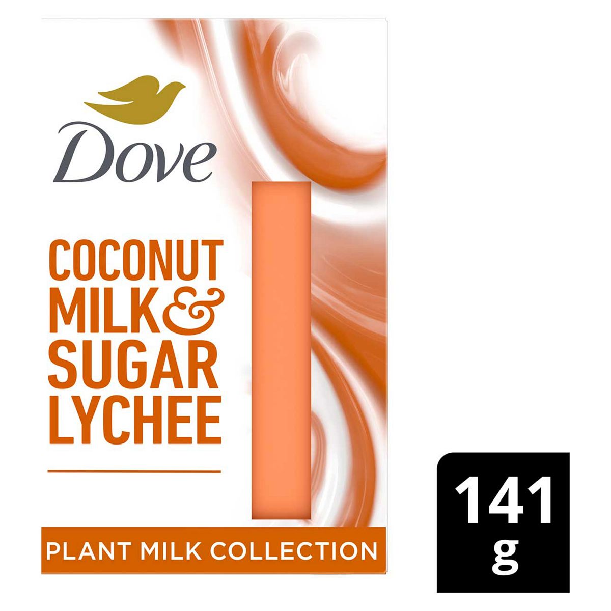 Dove Coconut Milk And Sugar Lychee Bar Soap 1X 141g