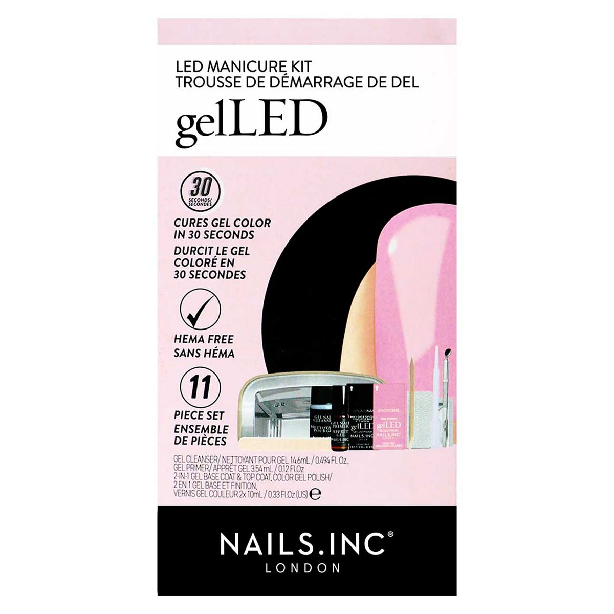 Nails Inc Nails. Inc Gelled Starter Kit - 38.14ml