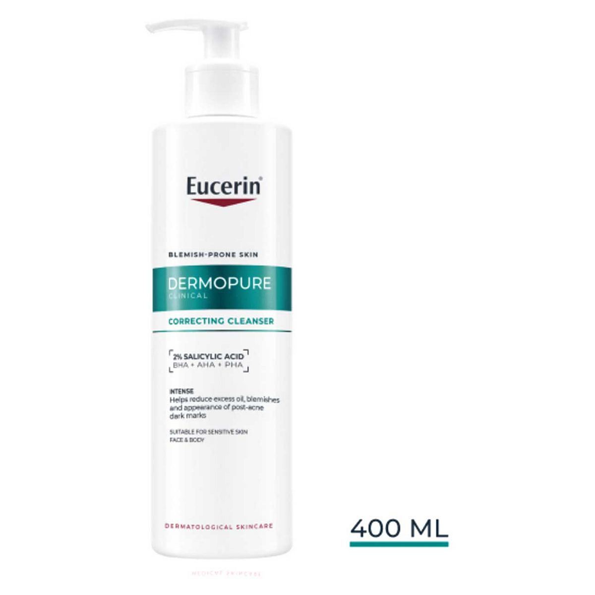 Eucerin Dermopure Clinical Correcting Cleanser, 400Ml